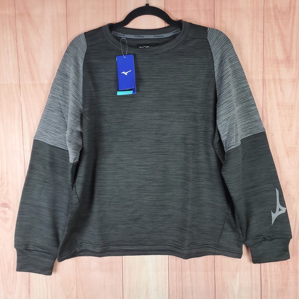 Mizuno Youth Velocity Long Sleeve Crew Neck Sweatshirt Sz XL YXL